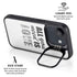 All You Need Is Love BW iPhone 16e Kickstand Case