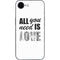 All You Need Is Love BW iPhone 16e Skin
