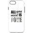 All You Need Is Love BW iPhone Cases