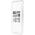 All You Need Is Love BW iPhone XS Clear Case