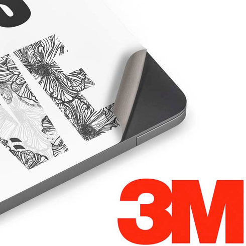 All You Need Is Love BW Apple MacBook Air Skin