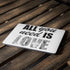All You Need Is Love BW Apple MacBook Air Skin