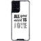 All You Need Is Love BW Moto G Power 5G (2024) Clear Case