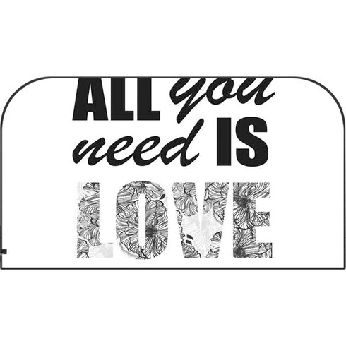 All You Need Is Love BW Nintendo Switch 2 (2025) with Joy-Con Skin