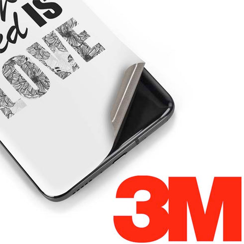 All You Need Is Love BW OnePlus 7 Pro Skin