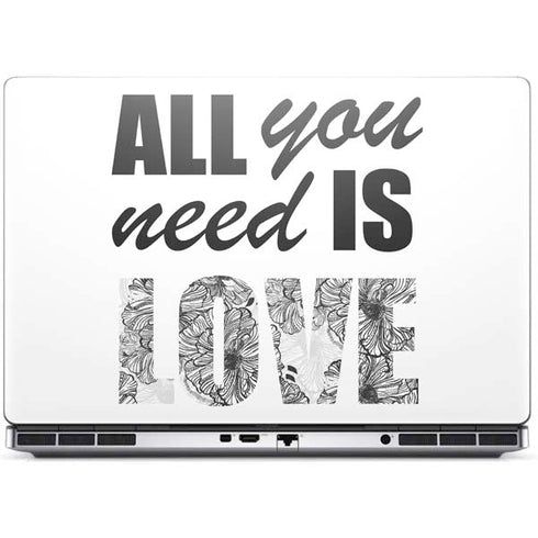 All You Need Is Love BW Dell Precision Skin