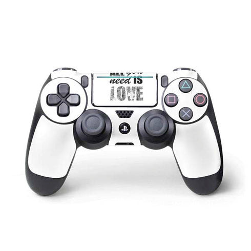 All You Need Is Love BW PS4 Pro/Slim Controller Skin