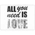 All You Need Is Love BW Surface Laptop 7 15in Skin