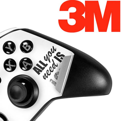 All You Need Is Love BW Xbox One Elite Controller Skin