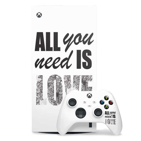 All You Need Is Love BW Xbox Series X Skins