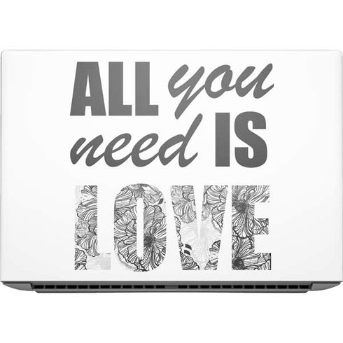 All You Need Is Love BW HP ZBook Fury 16 G10 Skin