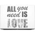 All You Need Is Love BW HP ZBook Fury 16 G10 Skin