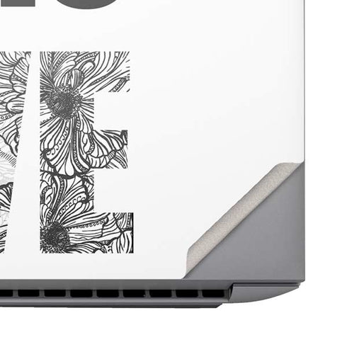 All You Need Is Love BW HP ZBook Fury 16 G10 Skin