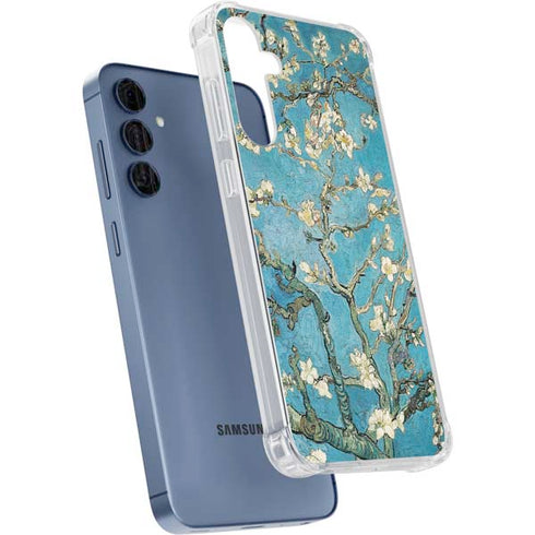 Almond Branches in Bloom by Van Gogh Galaxy A55 5G Clear Case