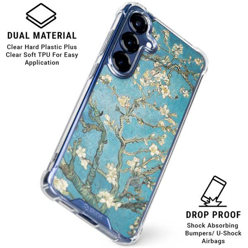 Almond Branches in Bloom by Van Gogh Galaxy S25 Clear Case