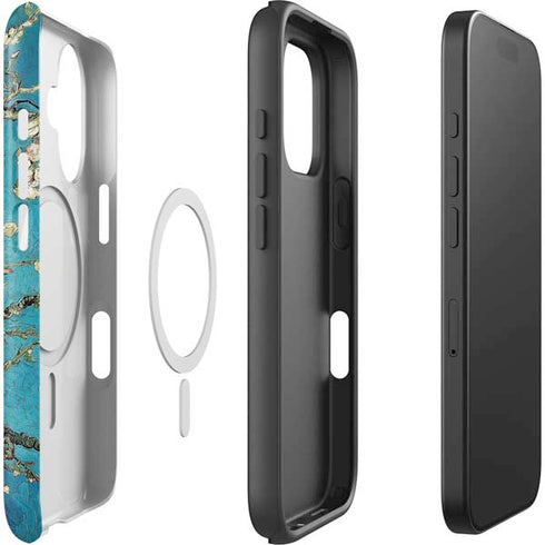 Almond Branches in Bloom by Van Gogh iPhone 16 Magsafe Impact Case