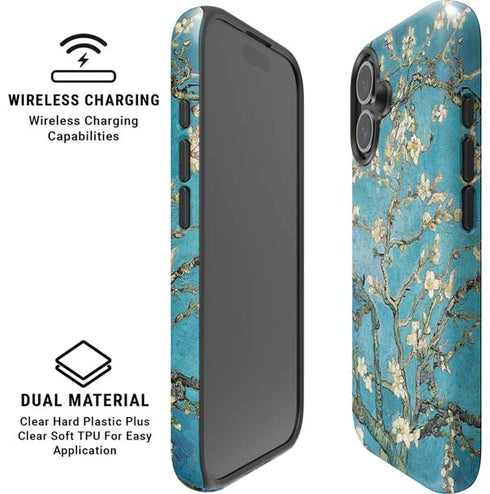 Almond Branches in Bloom by Van Gogh iPhone 16 Magsafe Impact Case
