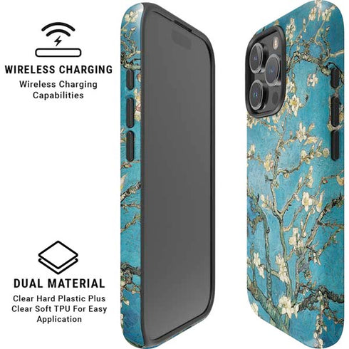 Almond Branches in Bloom by Van Gogh iPhone 16 Pro Max Magsafe Impact Case