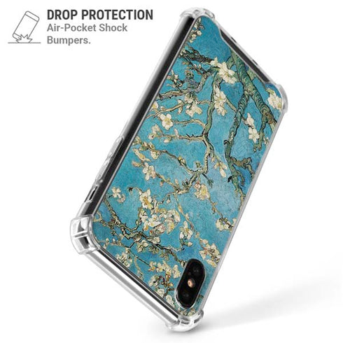 Almond Branches in Bloom by Van Gogh iPhone X/XS Clear Case