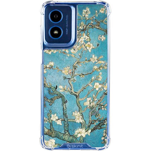 Almond Branches in Bloom by Van Gogh Moto G 5G (2024) Clear Case