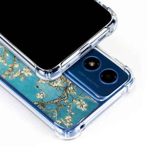 Almond Branches in Bloom by Van Gogh Moto G Play 4G (2024) Clear Case