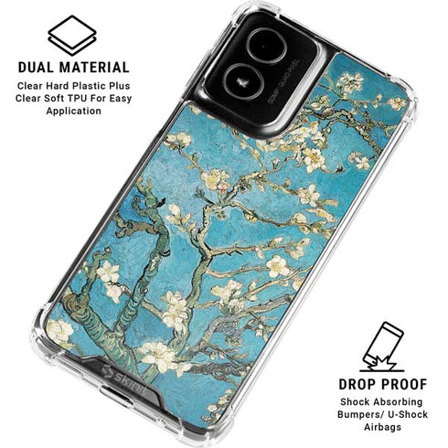Almond Branches in Bloom by Van Gogh Moto G Power 5G (2024) Clear Case