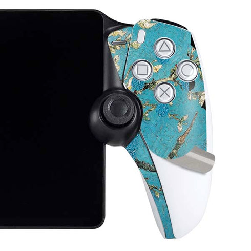 Almond Branches in Bloom by Van Gogh PlayStation Portal Remote Player Skin