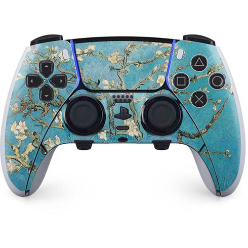 Vincent Van Gogh Almond Branches in Bloom PS5 DualSense Edge Pro Controller Skin