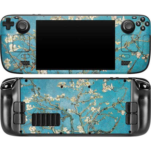 Almond Branches in Bloom by Van Gogh Steam Deck Handheld Gaming Computer OLED Skin