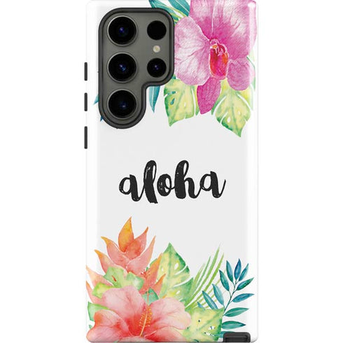 Aloha Tropical Galaxy S23 Ultra Pro Case
