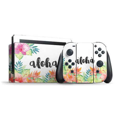 Aloha Tropical Nintendo Skins