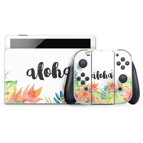 Aloha Tropical Nintendo Skins