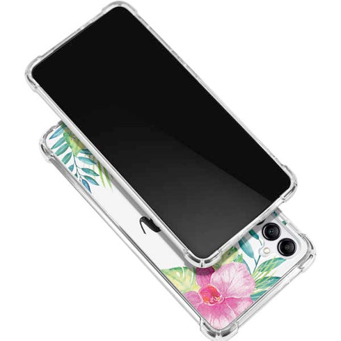 Aloha Tropical Gabb Phone 4 Clear Case