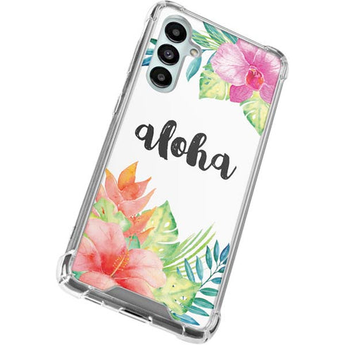 Aloha Tropical Galaxy A16 5G Clear Case