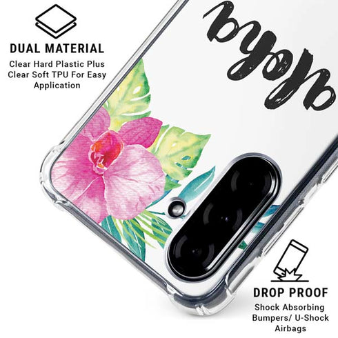 Aloha Tropical Galaxy A36 5G Clear Case