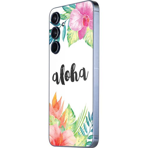 Aloha Tropical Galaxy A55 5G Skin