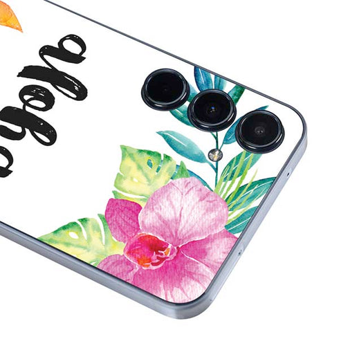 Aloha Tropical Galaxy A55 5G Skin
