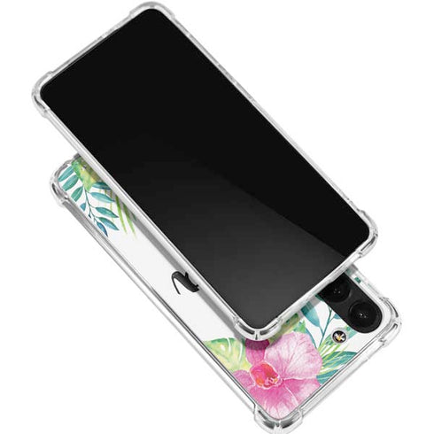 Aloha Tropical Galaxy S24 FE Clear Case