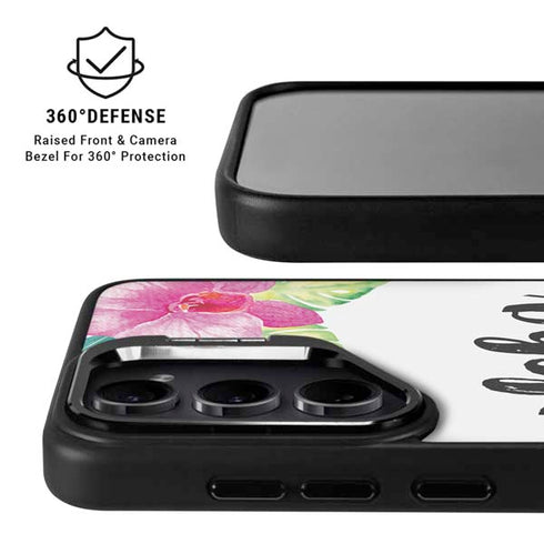 Aloha Tropical Galaxy S25 Kickstand Case