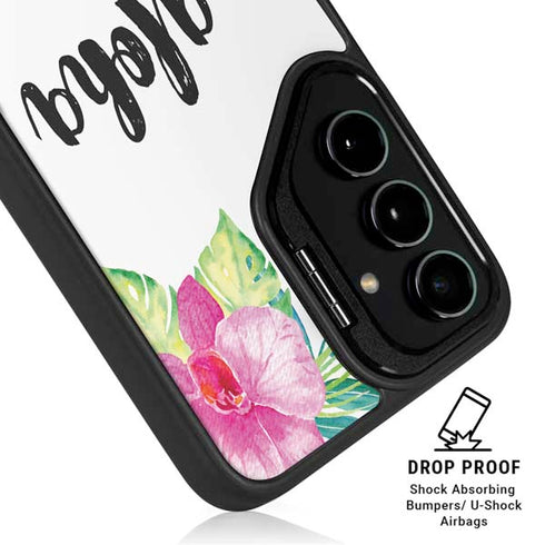 Aloha Tropical Galaxy S25 Kickstand Case