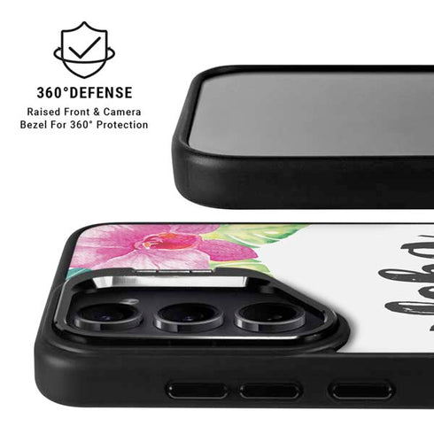 Aloha Tropical Galaxy S25 Plus Kickstand Case
