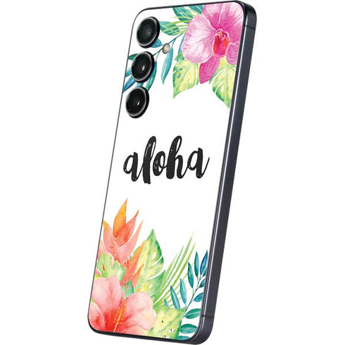 Aloha Tropical Galaxy S25 Skin