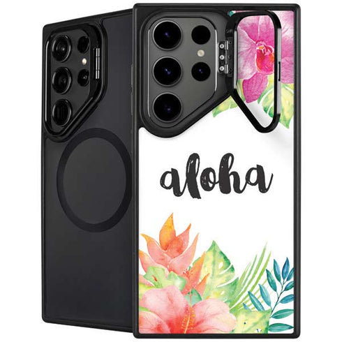 Aloha Tropical Galaxy S25 Ultra Kickstand Case