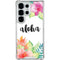 Aloha Tropical Galaxy S25 Ultra Clear Case
