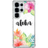 Aloha Tropical Galaxy S25 Ultra Clear Case
