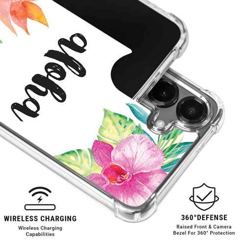Aloha Tropical Galaxy S26 Plus Clear Case