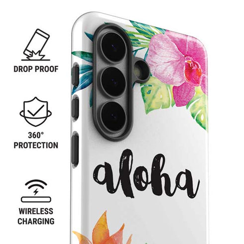 Aloha Tropical Galaxy S26 Plus Impact Case