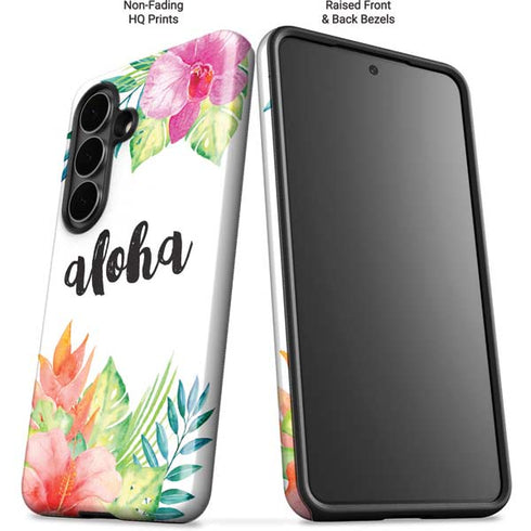 Aloha Tropical Galaxy S26 Plus Impact Case