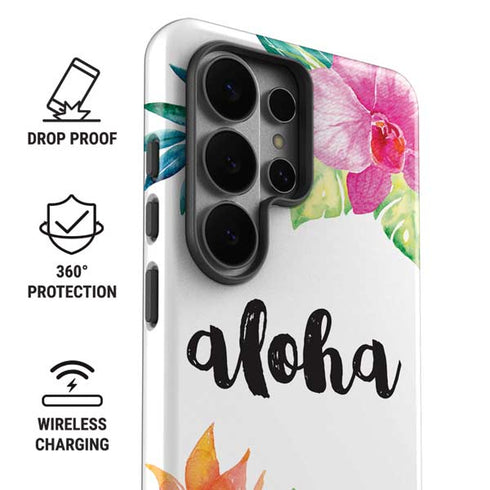 Aloha Tropical Galaxy S26 Ultra Impact Case