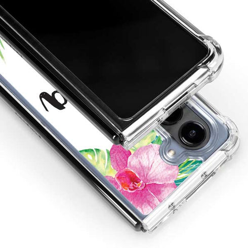 Aloha Tropical Galaxy Z Fold5 5G Clear Case